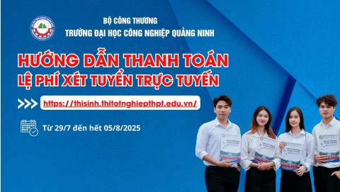 Hướng dẫn nộp lệ phí xét tuyển đại học 2025 online