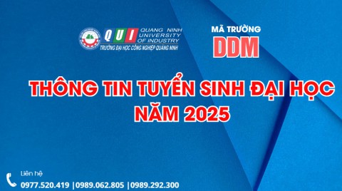 Thông tin tuyển sinh trình độ đại học năm 2025